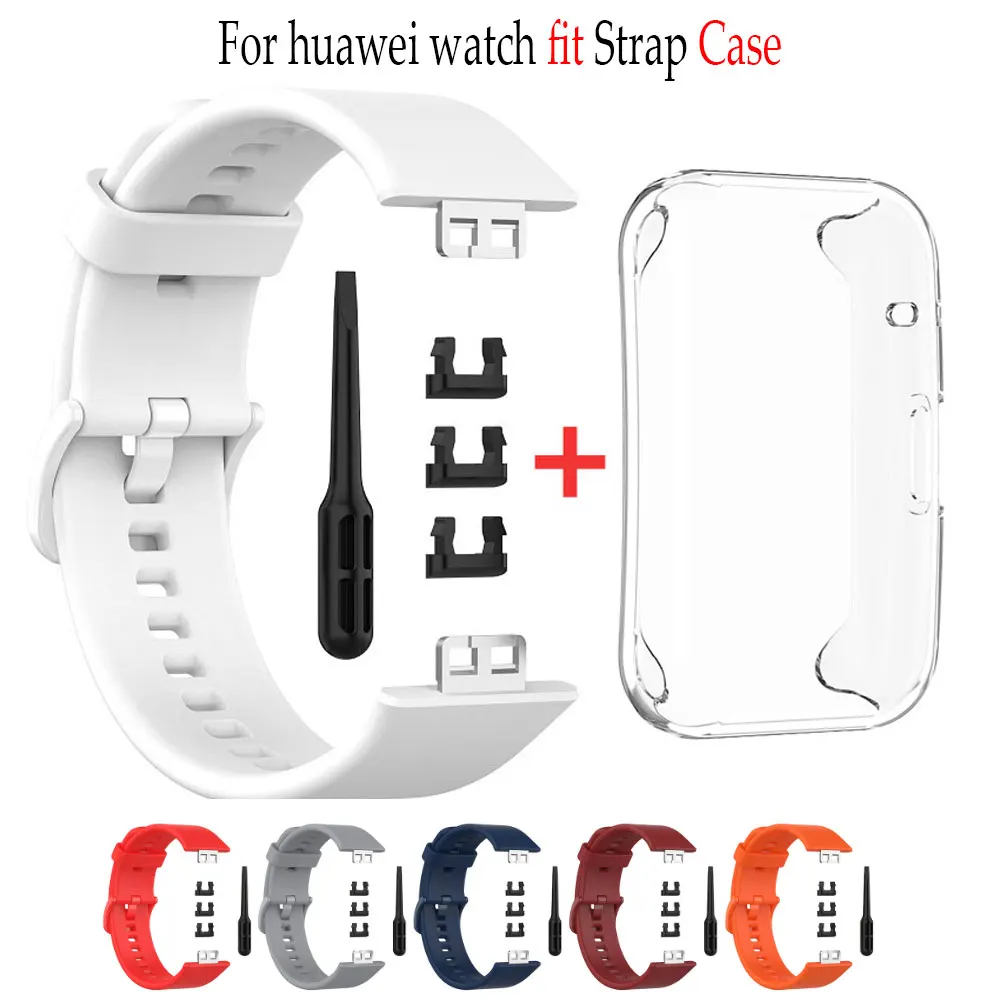 Чехол из ТПУ + спортивный ремешок для Huawei Watch FIT, ремешок для умных часов, силиконовый браслет для наручных часов, ремешок для часов + чехол для huawei fit, аксессуары
Чехол из ТПУ + спортивный ремешок для Huawei Watch FIT, ремешок для умных часов, силиконовый браслет для наручных часов, ремешок для часов + чехол для huawei fit, аксессуары