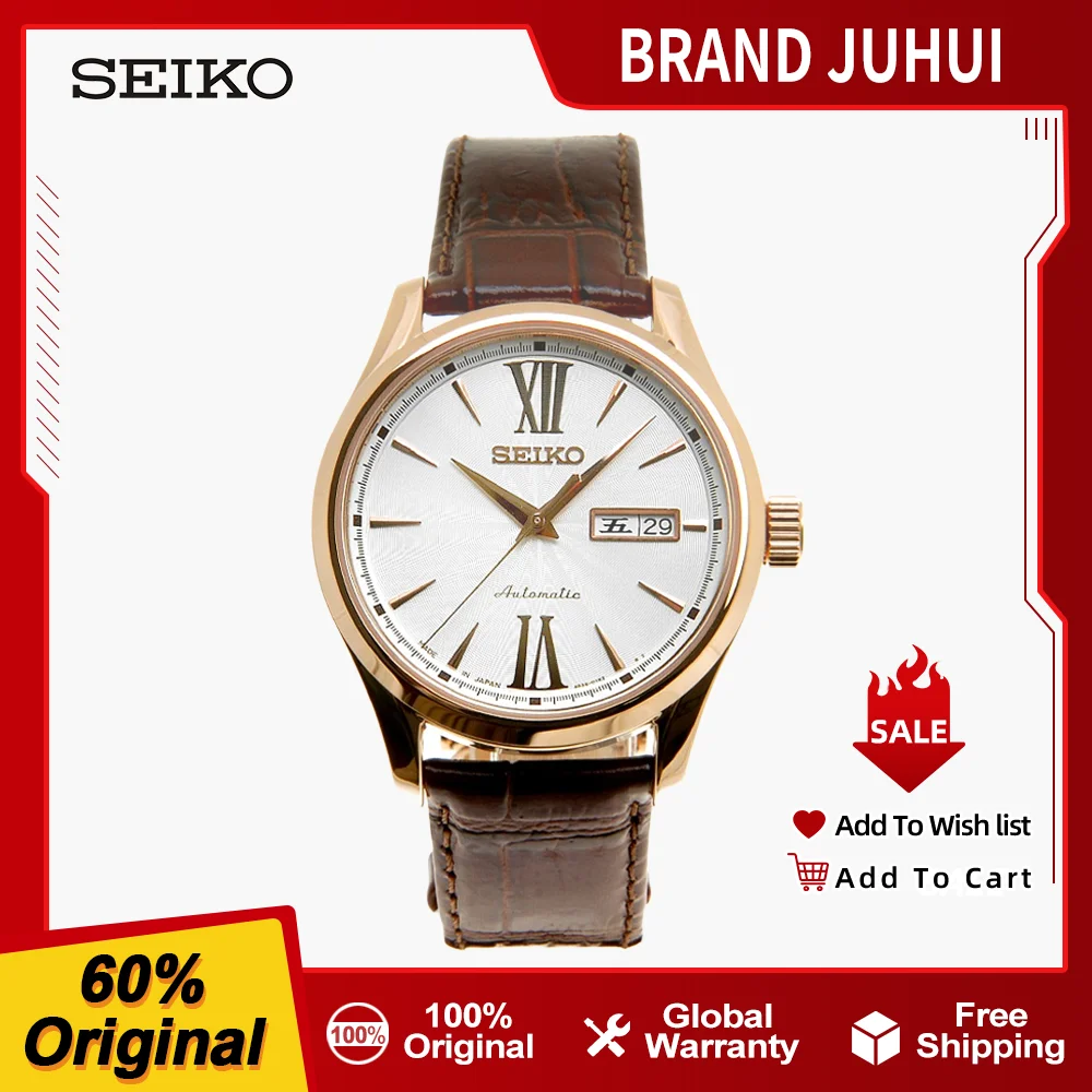 Japanese Original Seiko Watch For Men Presage Automatic Mechanical Waterproof Watches SPB115J1
Japanese Original Seiko Watch For Men Presage Automatic Mechanical Waterproof Watches SPB115J1