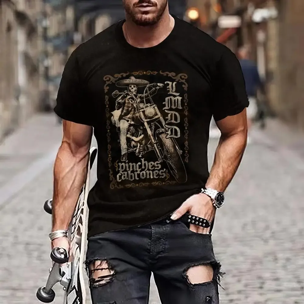 Vintage Motorcycle Print Men T-shirt Pullover Loose Fit Short Sleeve Tshirt For Men 3D Print Sublimation Cool Guy Streetwear Men
Vintage Motorcycle Print Men T-shirt Pullover Loose Fit Short Sleeve Tshirt For Men 3D Print Sublimation Cool Guy Streetwear Men
