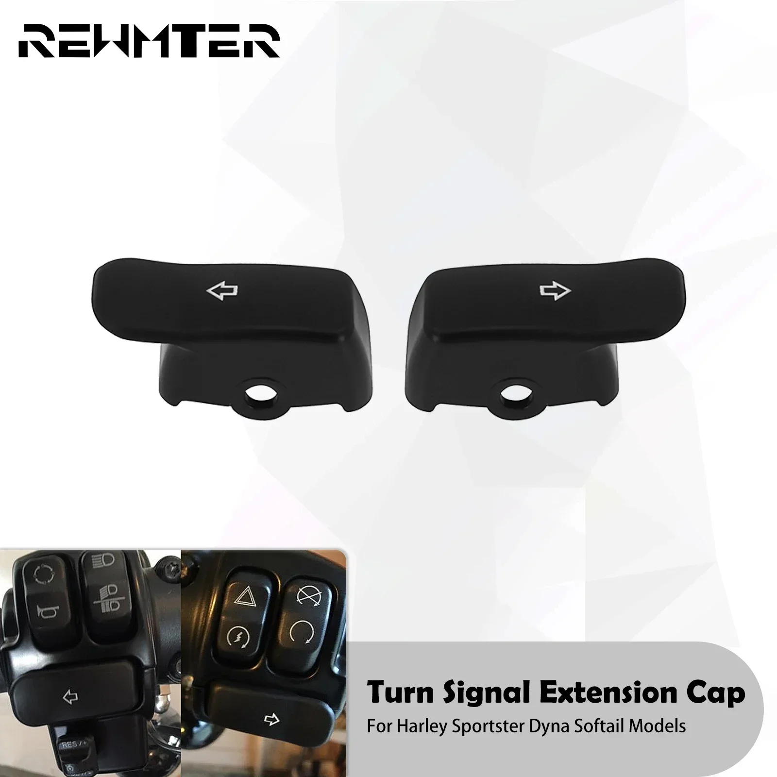 Motorcycle Turn Signal Extension Cap Switch Button Extended Cover For Harley Softail Fat Boy FLSTF Sportster XL 1200 883 Dyna
Motorcycle Turn Signal Extension Cap Switch Button Extended Cover For Harley Softail Fat Boy FLSTF Sportster XL 1200 883 Dyna