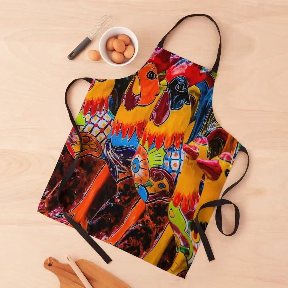 Southwest Talavera Pottery Chickens Apron professional hairdresser Household Items Kitchen Restaurant Kitchen Equipment Apron
Southwest Talavera Pottery Chickens Apron professional hairdresser Household Items Kitchen Restaurant Kitchen Equipment Apron