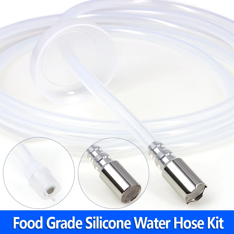 Food Grade Silicone Tubing Set ID 6mm OD 9mm Hose with Filter Dust Cap Universal Automatic Water Dispenser Intake Pipe Connector
Food Grade Silicone Tubing Set ID 6mm OD 9mm Hose with Filter Dust Cap Universal Automatic Water Dispenser Intake Pipe Connector