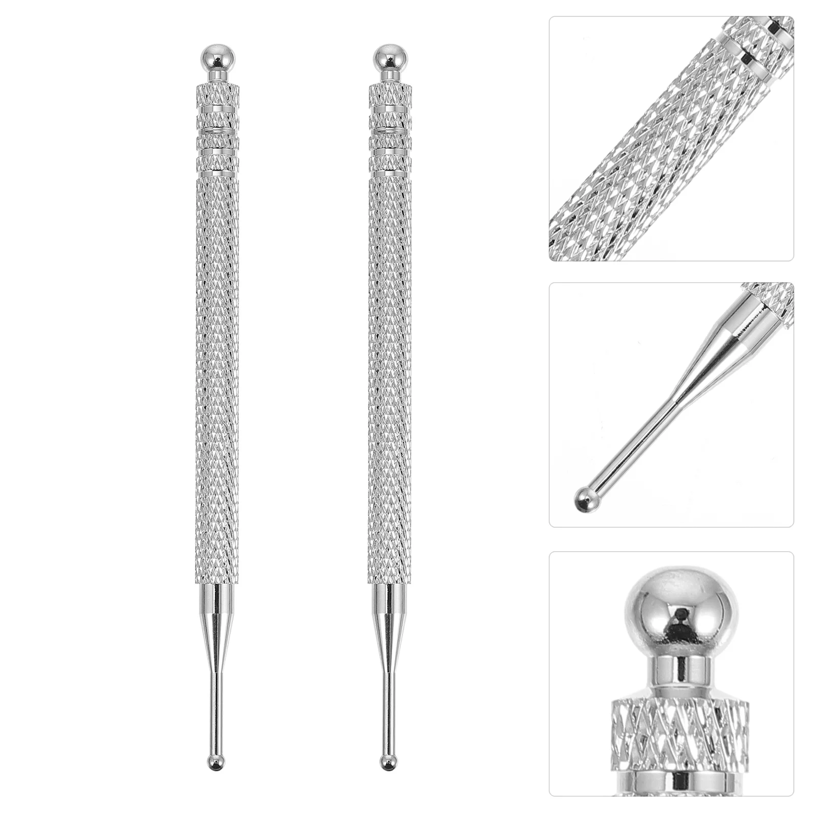 2 шт., зонд для акупунктурной массажной палочки, медный стержень для уха, точечный массаж лица, облегчение боли, массажный стержень для тела 
2 шт., зонд для акупунктурной массажной палочки, медный стержень для уха, точечный массаж лица, облегчение боли, массажный стержень для тела