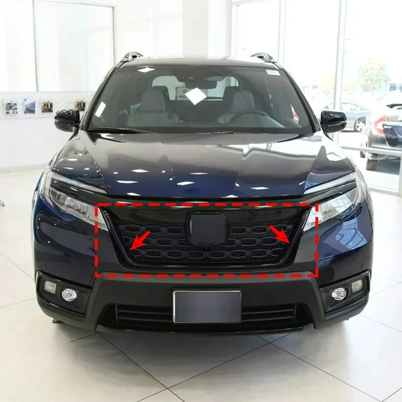 Car Front Bumper Lower Grille Grill Trim Decoration Frame Cover ABS Plastic Exterior Accessories For Honda Passport 2020 2021+
Car Front Bumper Lower Grille Grill Trim Decoration Frame Cover ABS Plastic Exterior Accessories For Honda Passport 2020 2021+