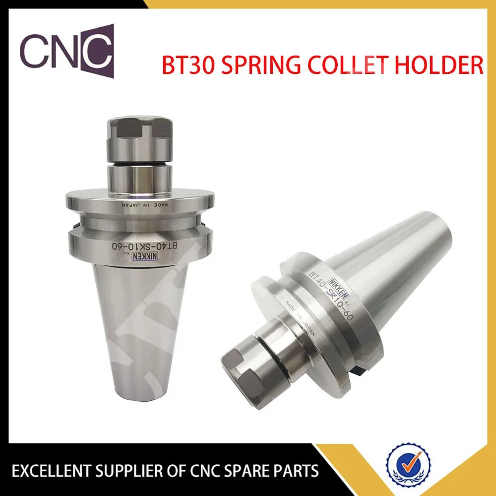 Japan-made SK handle NIKKEN spring collet handle BT30-SK6-60/90 day grind chuck
Japan-made SK handle NIKKEN spring collet handle BT30-SK6-60/90 day grind chuck