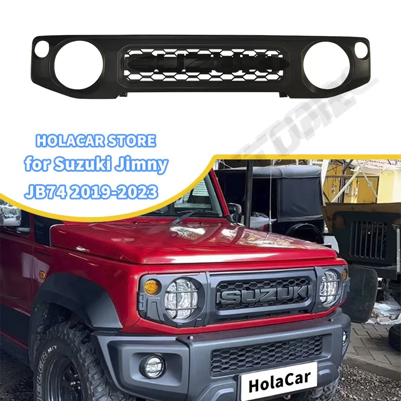 Car Front Grill Racing Grills for Suzuki Jimny JB64 JB74 JB74W JC74 2019 2020 2025 Car Kidney Grille Mesh Grille ABS Accessories
Car Front Grill Racing Grills for Suzuki Jimny JB64 JB74 JB74W JC74 2019 2020 2025 Car Kidney Grille Mesh Grille ABS Accessories