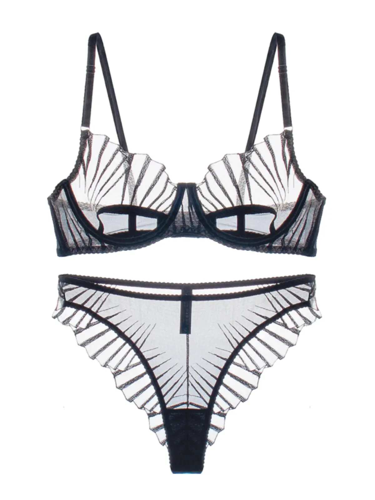 Bras for Women Minimiser Sheer Mesh Seamless Shell Cup Large Bust Push Up Anti Droop Sexy Everyday Bralette and Thong Set
Bras for Women Minimiser Sheer Mesh Seamless Shell Cup Large Bust Push Up Anti Droop Sexy Everyday Bralette and Thong Set