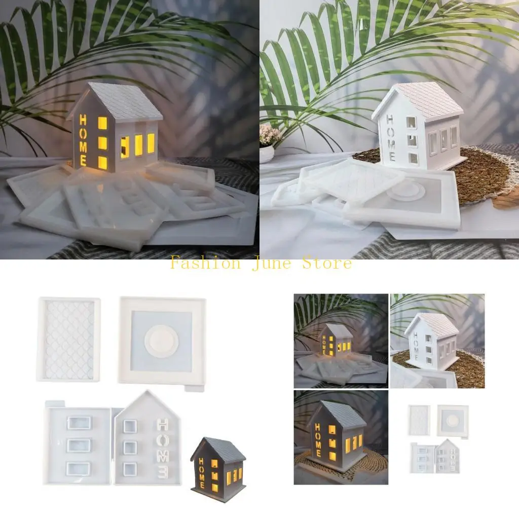 N5KA 3pcs/set Home House Silicone Mold for DIYs Gypsum Holder Ornament Concrete Mould Resin Casting Molds Decorations
N5KA 3pcs/set Home House Silicone Mold for DIYs Gypsum Holder Ornament Concrete Mould Resin Casting Molds Decorations