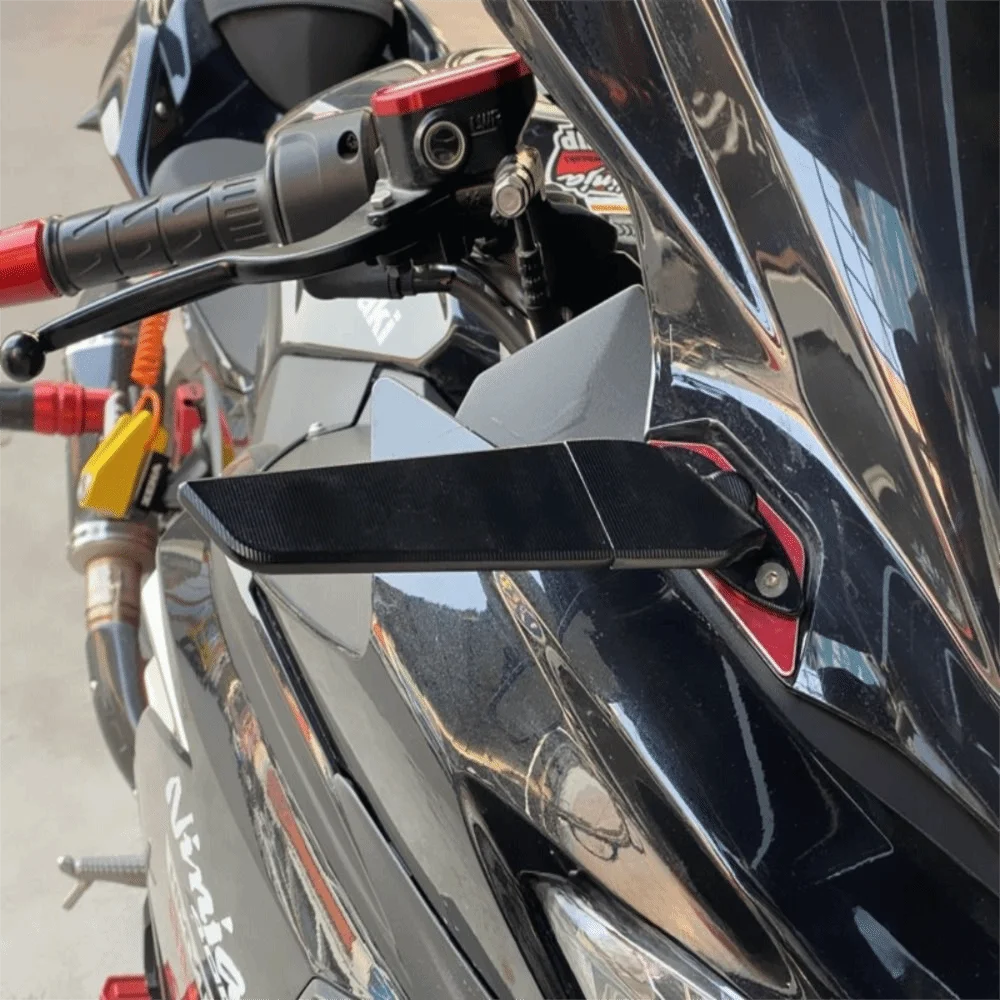 Adjustable Design Motorcycle Rearview Mirror Rotating Function Modified Style Modified Wind Wing Mirrors Wind Wing Shape
Adjustable Design Motorcycle Rearview Mirror Rotating Function Modified Style Modified Wind Wing Mirrors Wind Wing Shape