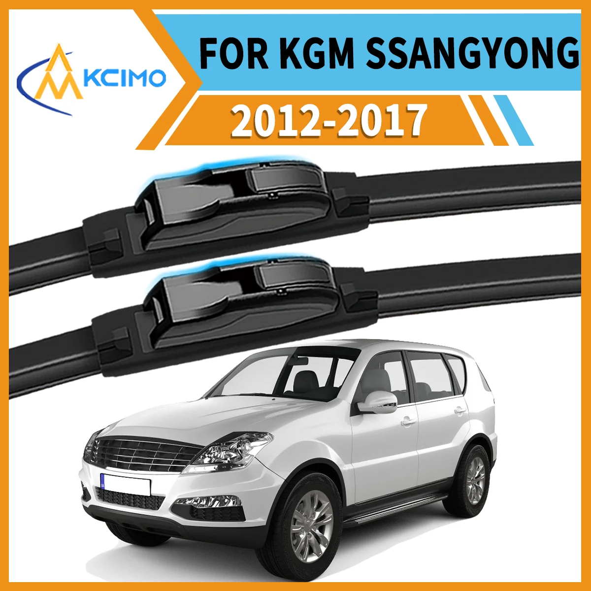 Reliable & Durable 2-Pack Windshield Wipers for KGM SSANGYONG Rexton 2012-2017 All-Weather Use Clear Vision Enhanced Safety
Reliable & Durable 2-Pack Windshield Wipers for KGM SSANGYONG Rexton 2012-2017 All-Weather Use Clear Vision Enhanced Safety