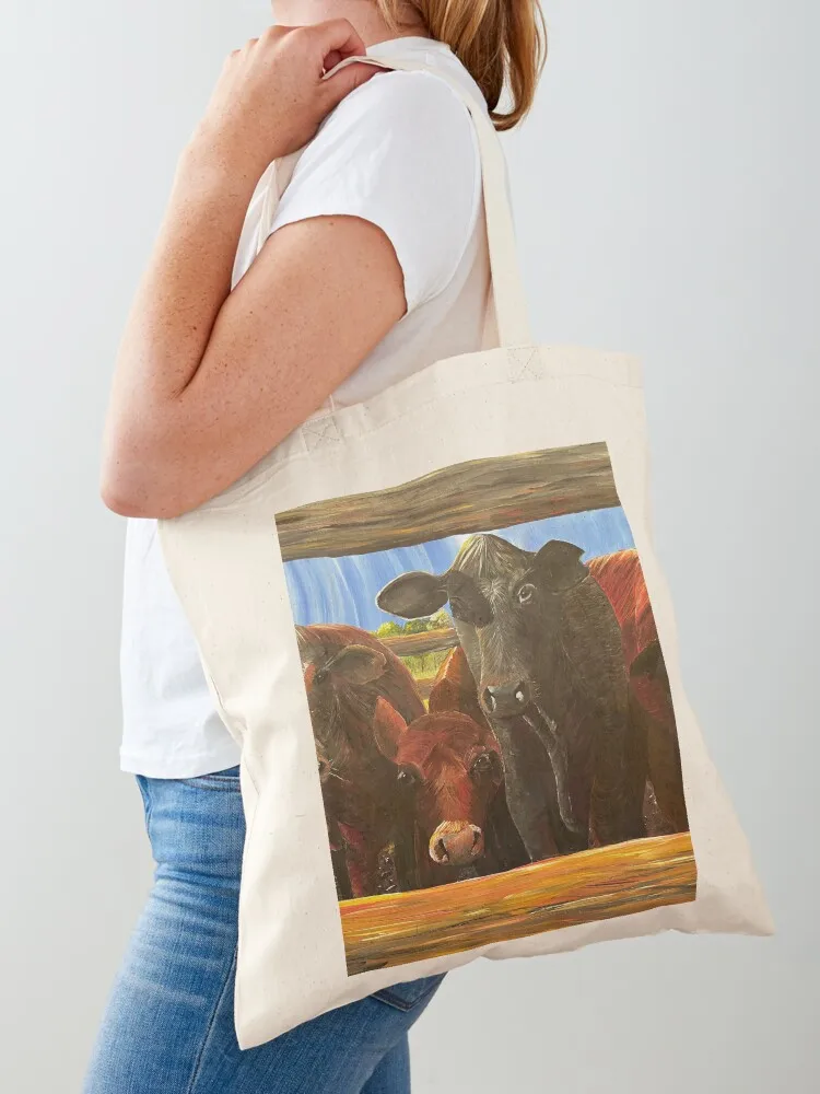 Steers in the Yard Tote Bag tote canvas women men
Steers in the Yard Tote Bag tote canvas women men