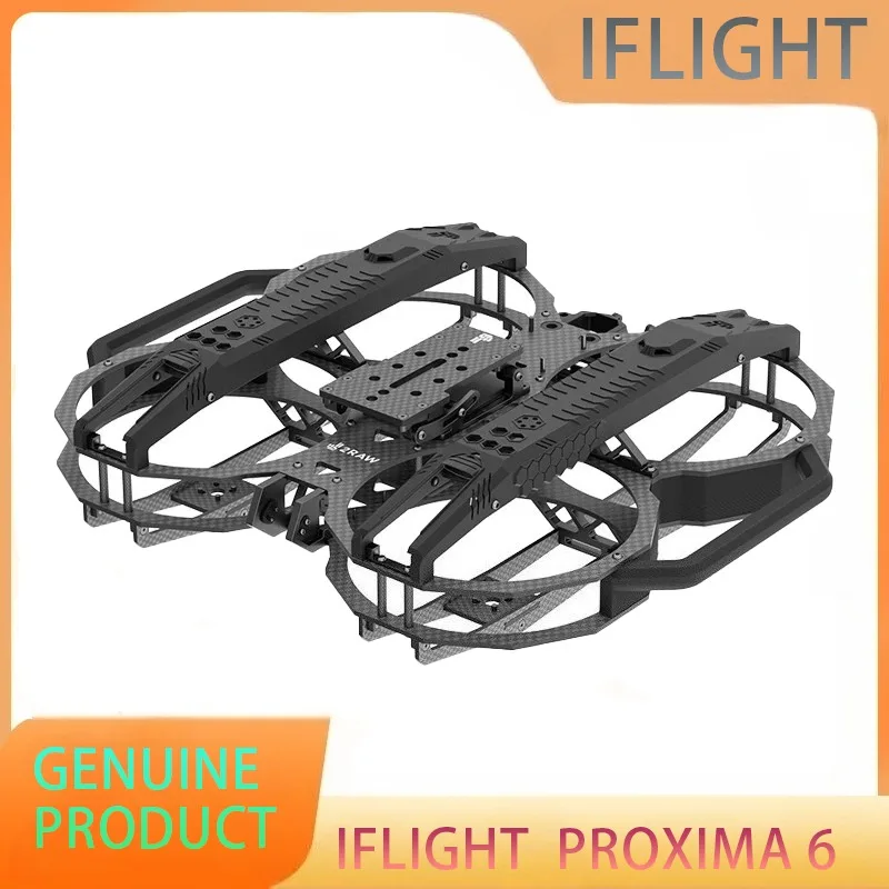 iFlight Proxima 6 Cinelifter Frame 262mm Wheelbase With 3mm Arm Thickness for RC FPV Drone
iFlight Proxima 6 Cinelifter Frame 262mm Wheelbase With 3mm Arm Thickness for RC FPV Drone