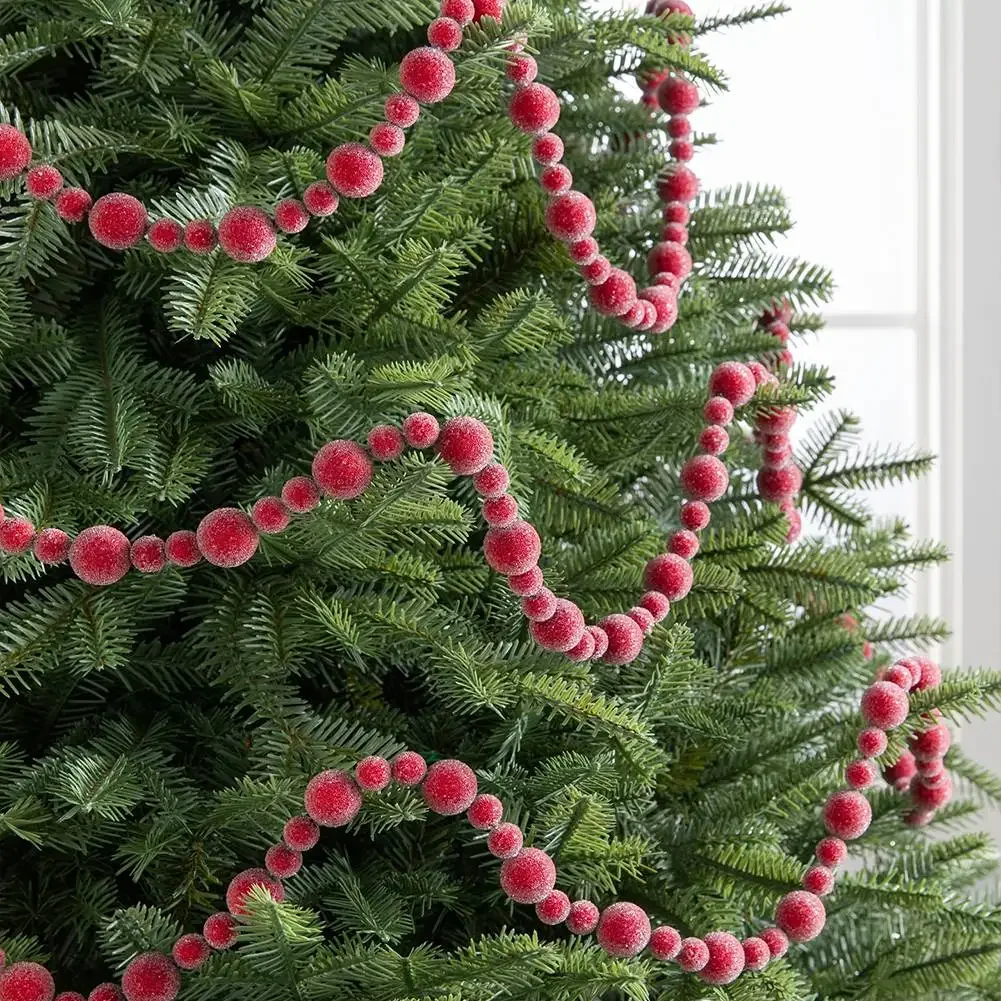 2.75m Garland Christmas Berry Garland Decorative Garland Easy To Install Lifelike Red Berries Christmas Berry Garland Decoration
2.75m Garland Christmas Berry Garland Decorative Garland Easy To Install Lifelike Red Berries Christmas Berry Garland Decoration