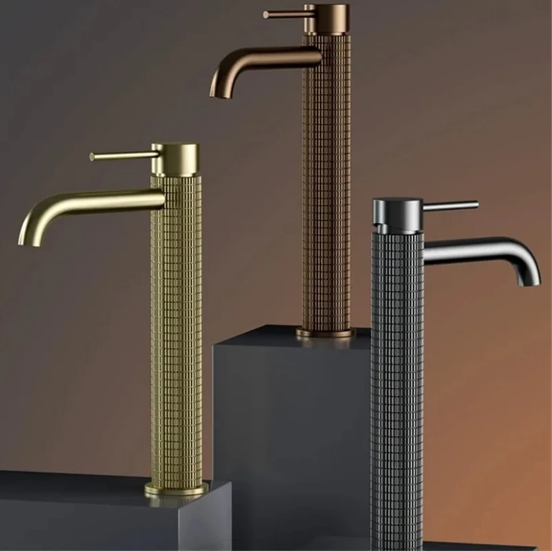 Brushed Rose Gold Bathroom Faucet Brushed Gold Basin Faucet Art Carved Sink Tap Hot & Cold Grey Lavatory Faucet Crane Water Tap
Brushed Rose Gold Bathroom Faucet Brushed Gold Basin Faucet Art Carved Sink Tap Hot & Cold Grey Lavatory Faucet Crane Water Tap