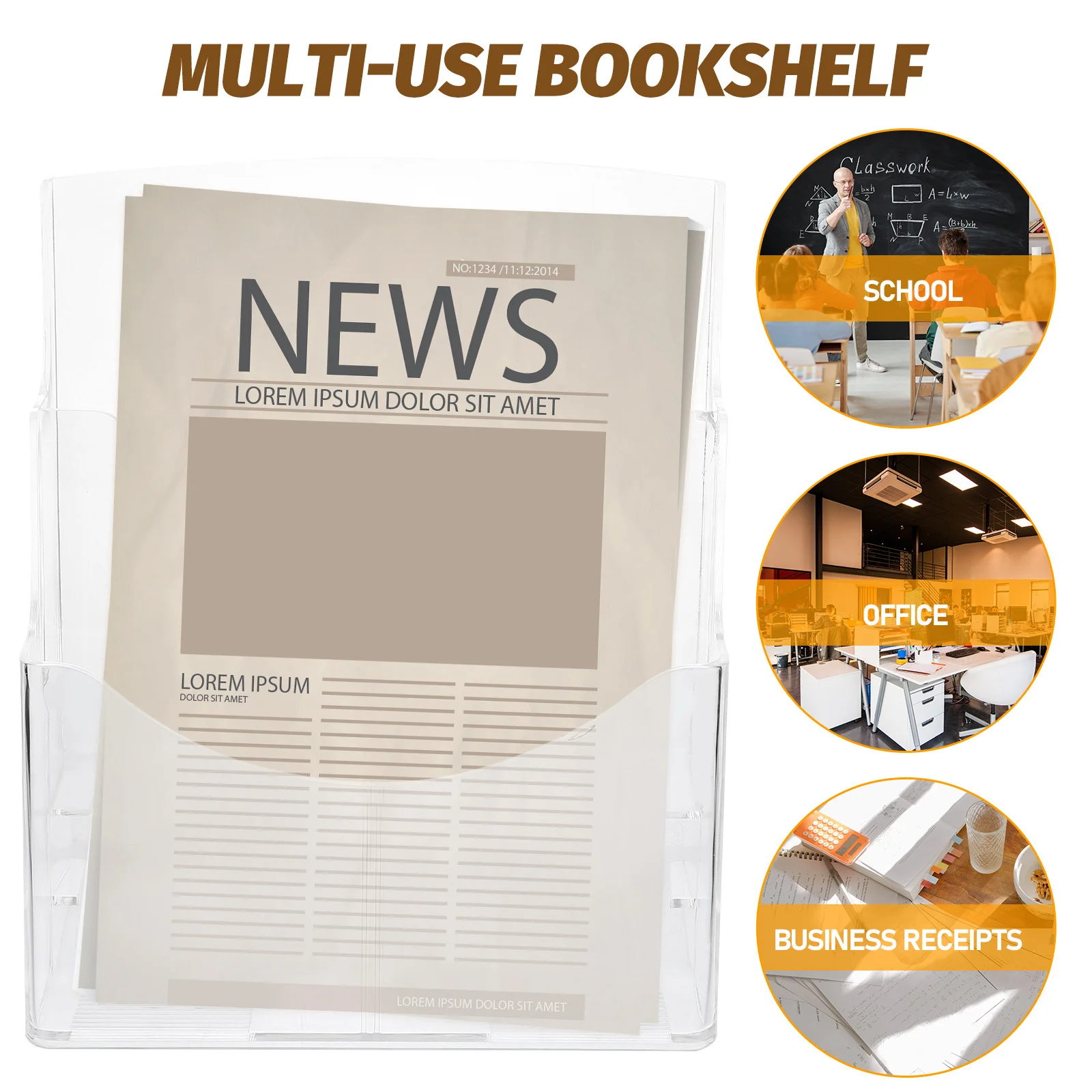 Прозрачный органайзер для документов, подставка для брошюр и журналов, стеллаж для хранения, прозрачный держатель для литературы
Прозрачный органайзер для документов, подставка для брошюр и журналов, стеллаж для хранения, прозрачный держатель для литературы