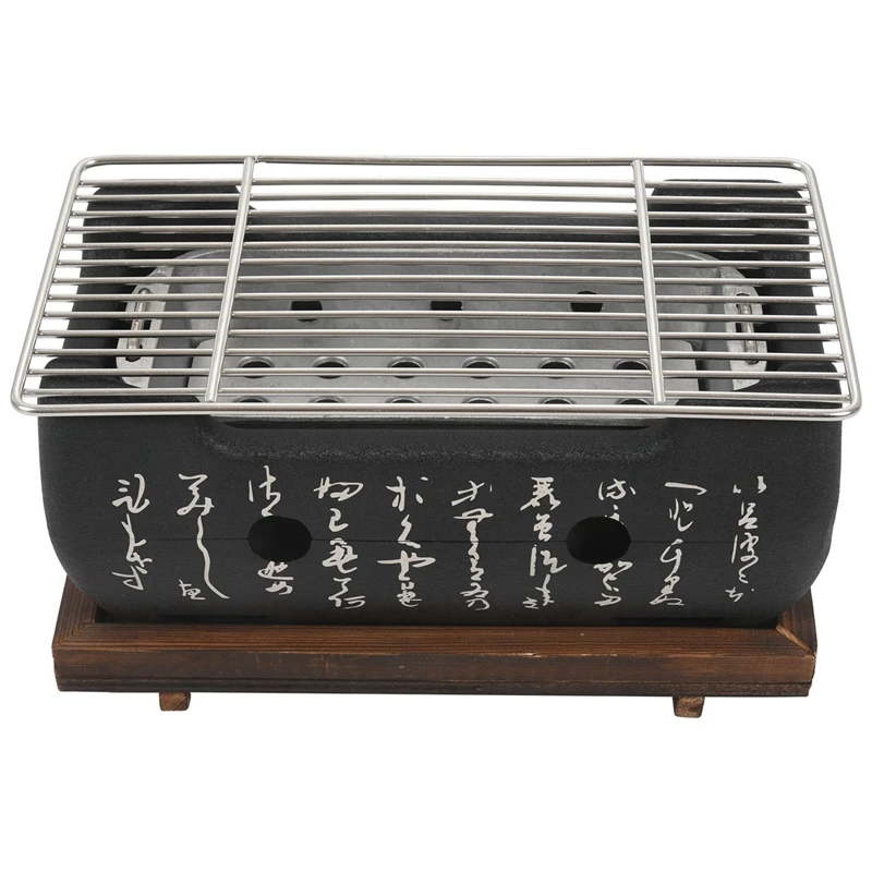 Japanese Korean Bbq Grill Oven Aluminium Alloy Charcoal Grill Portable Party Accessories Household Barbecue Tools Retail
Japanese Korean Bbq Grill Oven Aluminium Alloy Charcoal Grill Portable Party Accessories Household Barbecue Tools Retail