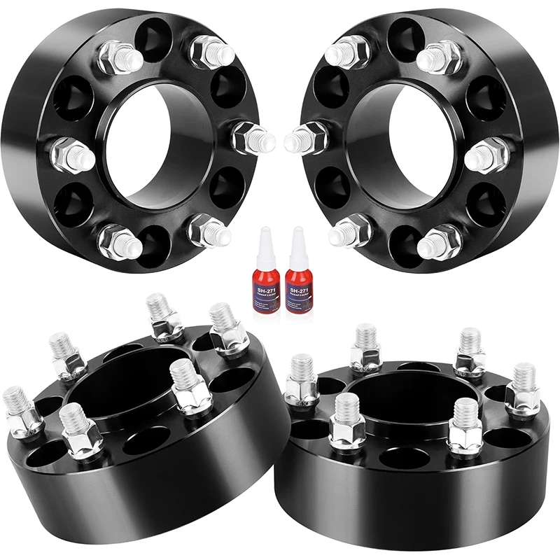 2" 6x135 to 6x5.5 Wheel Adapters for 1999-2025 Sliverado 1500 Wheels on 2015-2025 F150 Vehicle, 14x1.5 Studs, 4 PCS
2" 6x135 to 6x5.5 Wheel Adapters for 1999-2025 Sliverado 1500 Wheels on 2015-2025 F150 Vehicle, 14x1.5 Studs, 4 PCS