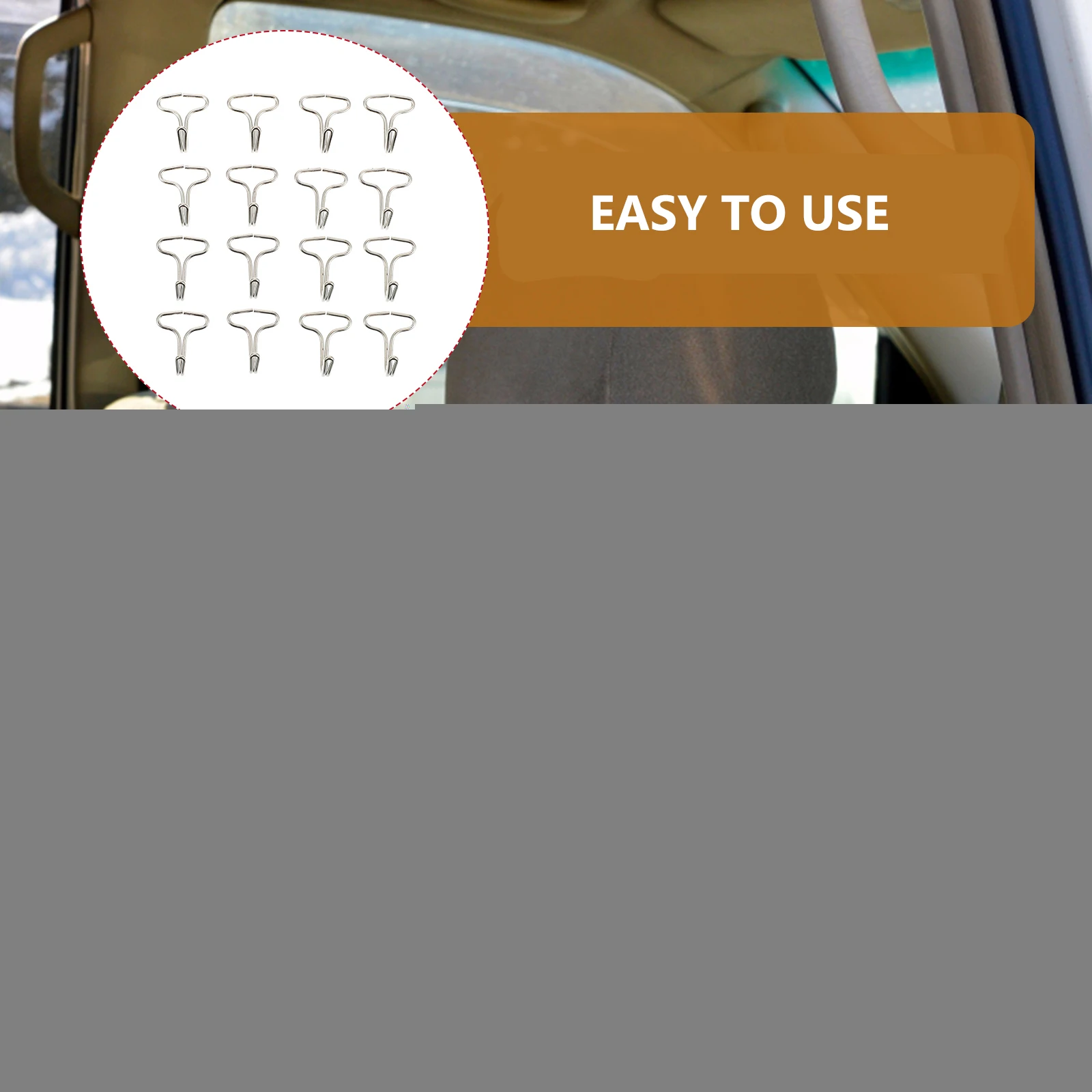 100pcs Car Seat Cushion Hook Durable Iron Simple Installation Suitable Car Cushion Fixing Hanger Portable Hooks
100pcs Car Seat Cushion Hook Durable Iron Simple Installation Suitable Car Cushion Fixing Hanger Portable Hooks