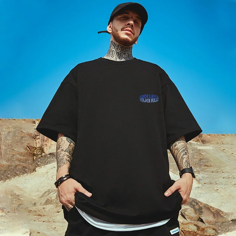 2025 New Goth Letter Print Short Sleeve Tshirt For Men Cotton Oversized Streetwear Tee Shirt Aesthetic Hip Hop Fashion Y2K Tops
2025 New Goth Letter Print Short Sleeve Tshirt For Men Cotton Oversized Streetwear Tee Shirt Aesthetic Hip Hop Fashion Y2K Tops
