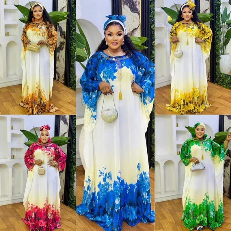 African Women's Muslim Fashion Abaya Boubou Dashiki Ankara Outfit Evening Gown Dubai Kaftan Robe Marocaine - African Dresses
African Women's Muslim Fashion Abaya Boubou Dashiki Ankara Outfit Evening Gown Dubai Kaftan Robe Marocaine - African Dresses
