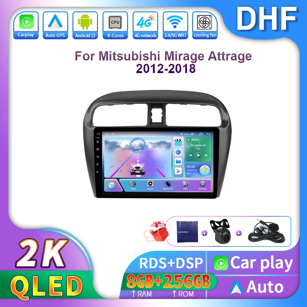 DHF Android 13 Car Radio For Mitsubishi Mirage Attrage 2012 - 2018 Multimedia Video Player Stereo Navigation GPS 2 din Carplay
DHF Android 13 Car Radio For Mitsubishi Mirage Attrage 2012 - 2018 Multimedia Video Player Stereo Navigation GPS 2 din Carplay