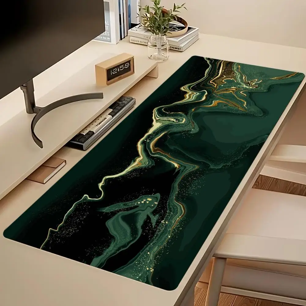 Green and black abstract art pattern design Mouse Pad Desk Mat with Stitched Edge Rubber anti-slip Gaming mat keyboard mouse pad
Green and black abstract art pattern design Mouse Pad Desk Mat with Stitched Edge Rubber anti-slip Gaming mat keyboard mouse pad