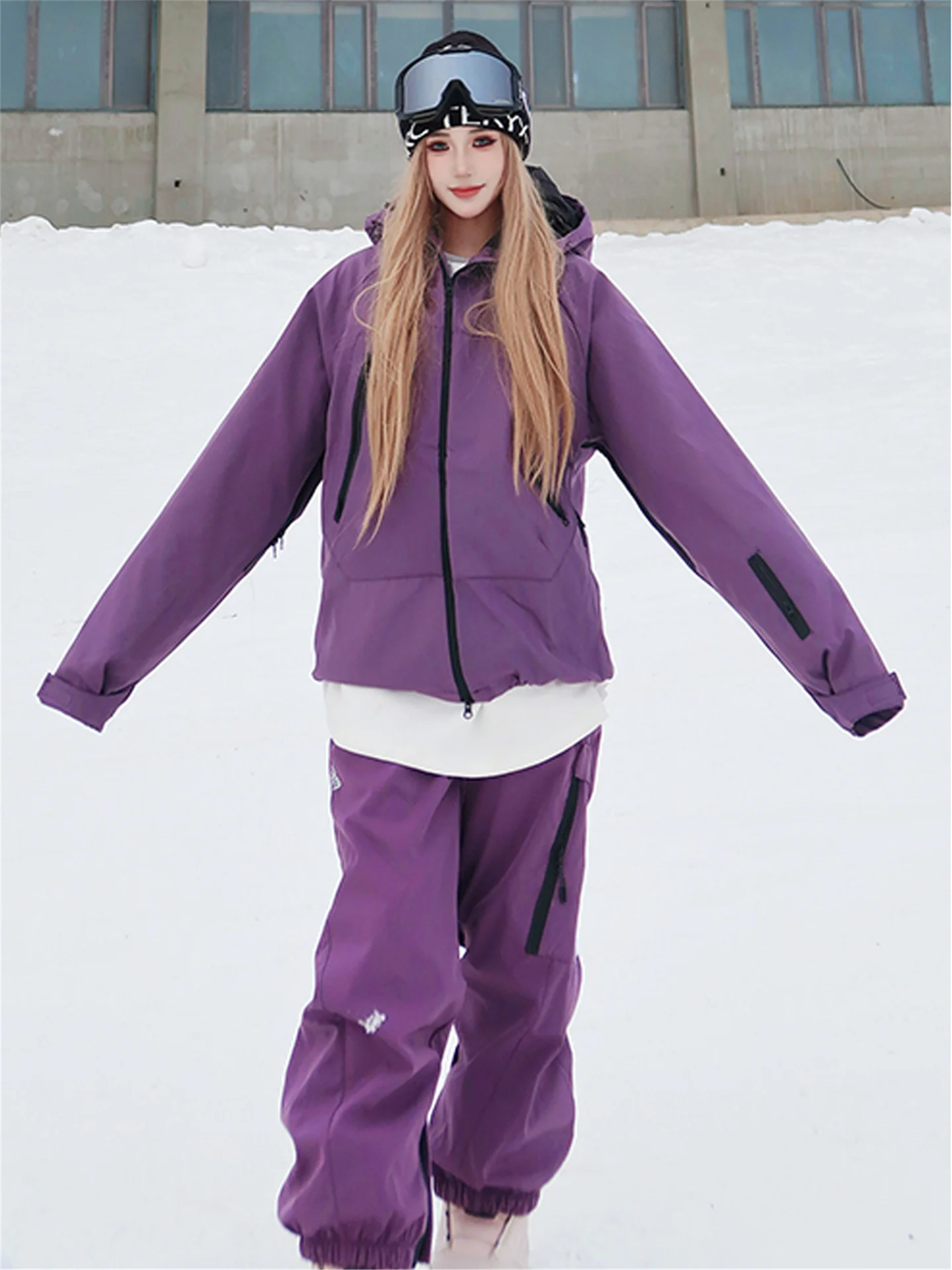 Profional Snowboard Suit Set Men's Women's Outdoor Waterproof Heavy Du Climbing Pants Advanced Feel Cool Mountain Snow C...
Profional Snowboard Suit Set Men's Women's Outdoor Waterproof Heavy Du Climbing Pants Advanced Feel Cool Mountain Snow C...