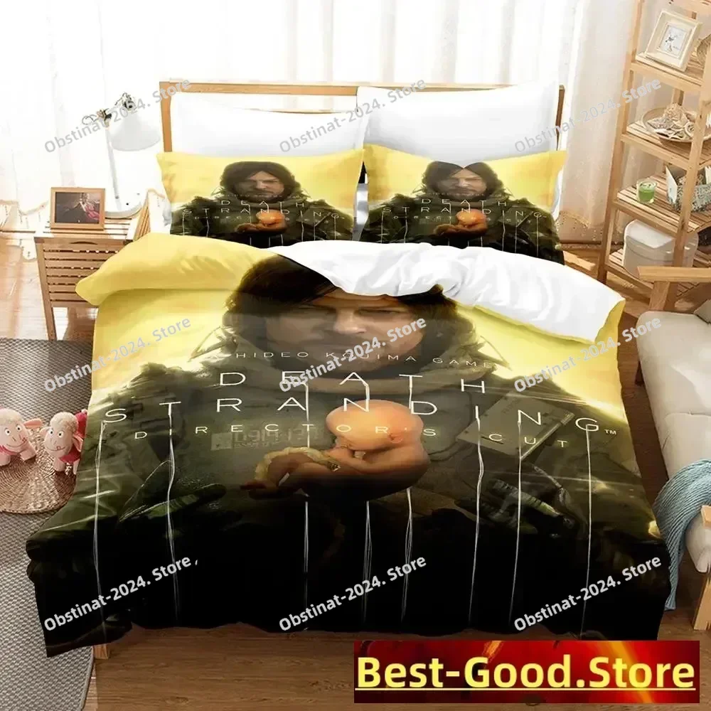 2023 Death Stranding Bedding Set Printed Bed Set With Pillowcase Duvet Cover Soft Single Double Queen Super King Size Bedroom
2023 Death Stranding Bedding Set Printed Bed Set With Pillowcase Duvet Cover Soft Single Double Queen Super King Size Bedroom