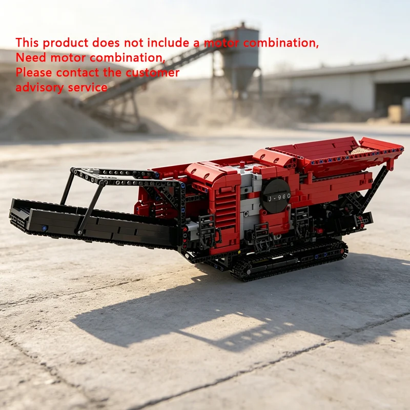 City Car Model MOC Building Bricks J-960 Track Crusher Construction Modular Technology Children Holiday Gifts Assemble Toys Suit
City Car Model MOC Building Bricks J-960 Track Crusher Construction Modular Technology Children Holiday Gifts Assemble Toys Suit