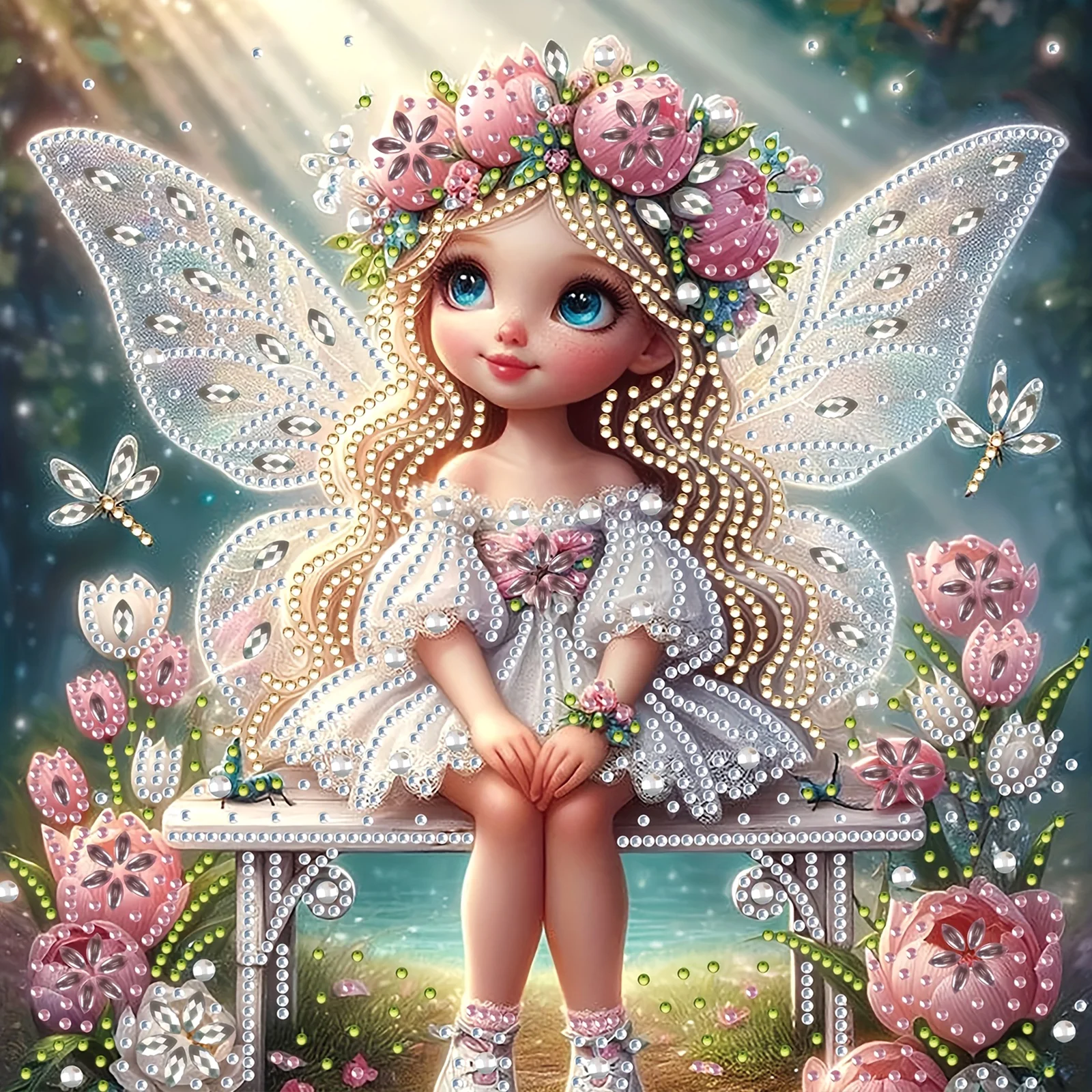 Fairy Special Shape Diamond Art Painting Kit for Adult Beginner,Crystal Diamond Special Shape Kit for Home Wall Decoration Gift
Fairy Special Shape Diamond Art Painting Kit for Adult Beginner,Crystal Diamond Special Shape Kit for Home Wall Decoration Gift