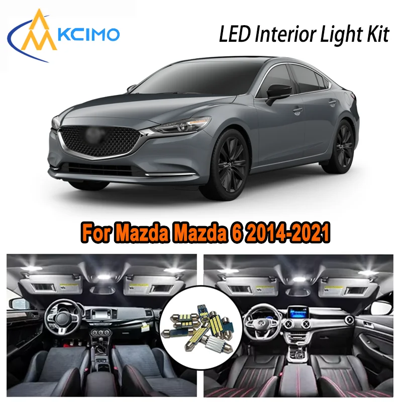 For Mazada Mazda 6 2014-2021 2015 2016 2017 2018 2019 2020 LED Interior Dome Map Trunk Light Kit Car Led Lamps Canbus No Error
For Mazada Mazda 6 2014-2021 2015 2016 2017 2018 2019 2020 LED Interior Dome Map Trunk Light Kit Car Led Lamps Canbus No Error