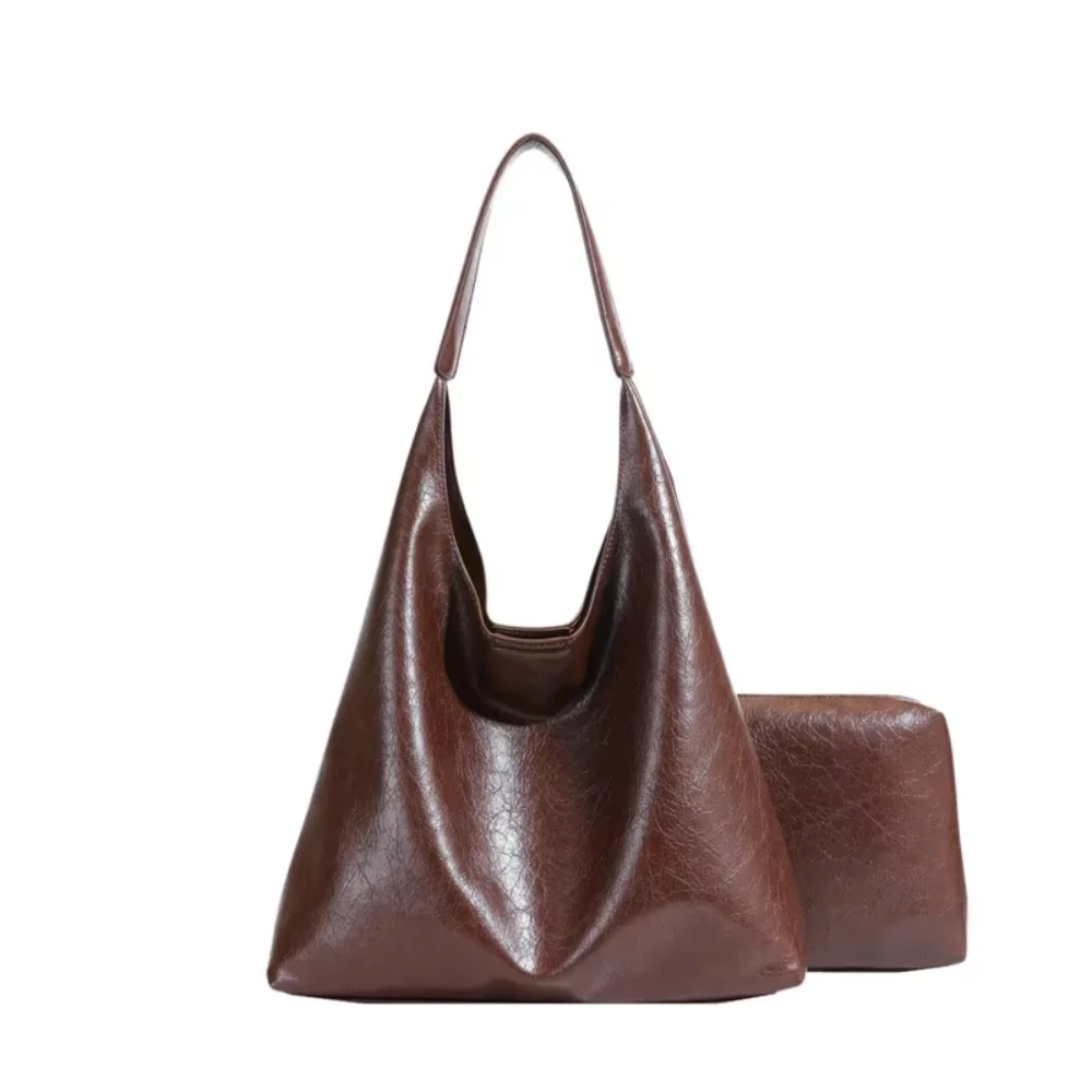 Retro senior soft surface armpit bag 2025 spring summer women's large-capacity versatile commuting Handbag
Retro senior soft surface armpit bag 2025 spring summer women's large-capacity versatile commuting Handbag