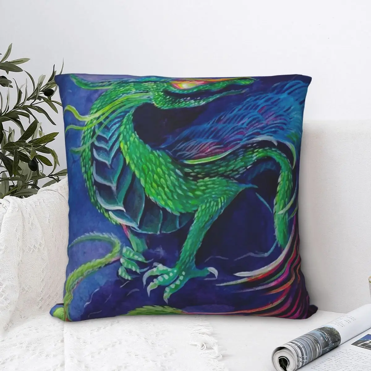 Rainbow Dragon Square Pillowcase Polyester Pillow Cover Velvet Cushion Decor Comfort Throw Pillow For Home Bedroom
Rainbow Dragon Square Pillowcase Polyester Pillow Cover Velvet Cushion Decor Comfort Throw Pillow For Home Bedroom