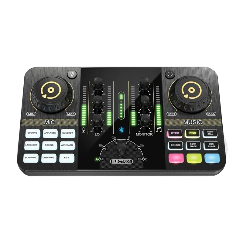 Professional Audio Mixer Podcast Microphone Sound Card Kit For Smartphone Laptop Computer Vlog Recording Live Streaming
Professional Audio Mixer Podcast Microphone Sound Card Kit For Smartphone Laptop Computer Vlog Recording Live Streaming