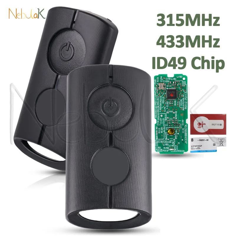Moto Remote Smart Key 315/433.92 MHz Original fit Yamaha XMAX XMAX300 NVX NVX155 AEROX JAUNS QBIX ID49 Motorcycle Scooter Fob
Moto Remote Smart Key 315/433.92 MHz Original fit Yamaha XMAX XMAX300 NVX NVX155 AEROX JAUNS QBIX ID49 Motorcycle Scooter Fob