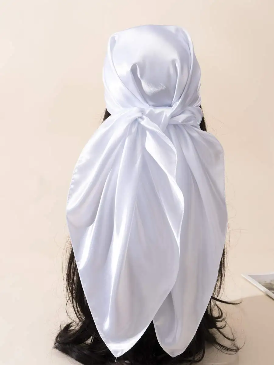 Minimalist Elegant Silky Lightweight Solid Bandana Hair Head Scarf For Women Outdoor
Minimalist Elegant Silky Lightweight Solid Bandana Hair Head Scarf For Women Outdoor