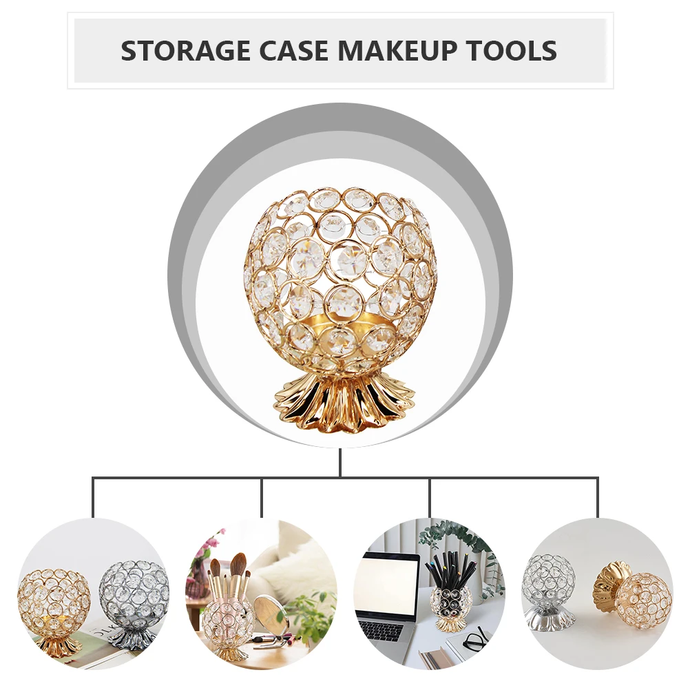 Eyebrow Pencil Brush Storage Barrel Work Desk Holder Makeup Bucket Container Case Crystal Stationery
Eyebrow Pencil Brush Storage Barrel Work Desk Holder Makeup Bucket Container Case Crystal Stationery