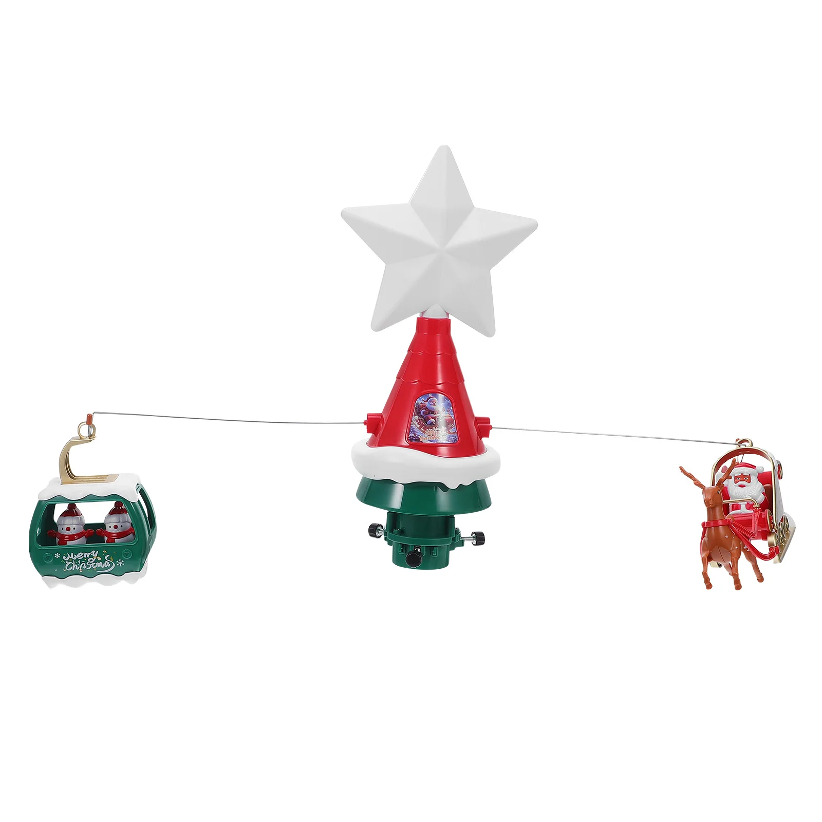 Christmas Tree Rotating Glowing Treetop Star Light up Decorations Topper Lighted Holiday Ornament Festive
Christmas Tree Rotating Glowing Treetop Star Light up Decorations Topper Lighted Holiday Ornament Festive