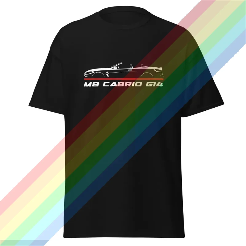 2024 Men T Shirt Casual T-shirt For BMWS M8 Cabrio G14 2019-2022 Car Enthusiast T-shirt Summer 100% Cotton Cool Tee S-3XL
2024 Men T Shirt Casual T-shirt For BMWS M8 Cabrio G14 2019-2022 Car Enthusiast T-shirt Summer 100% Cotton Cool Tee S-3XL