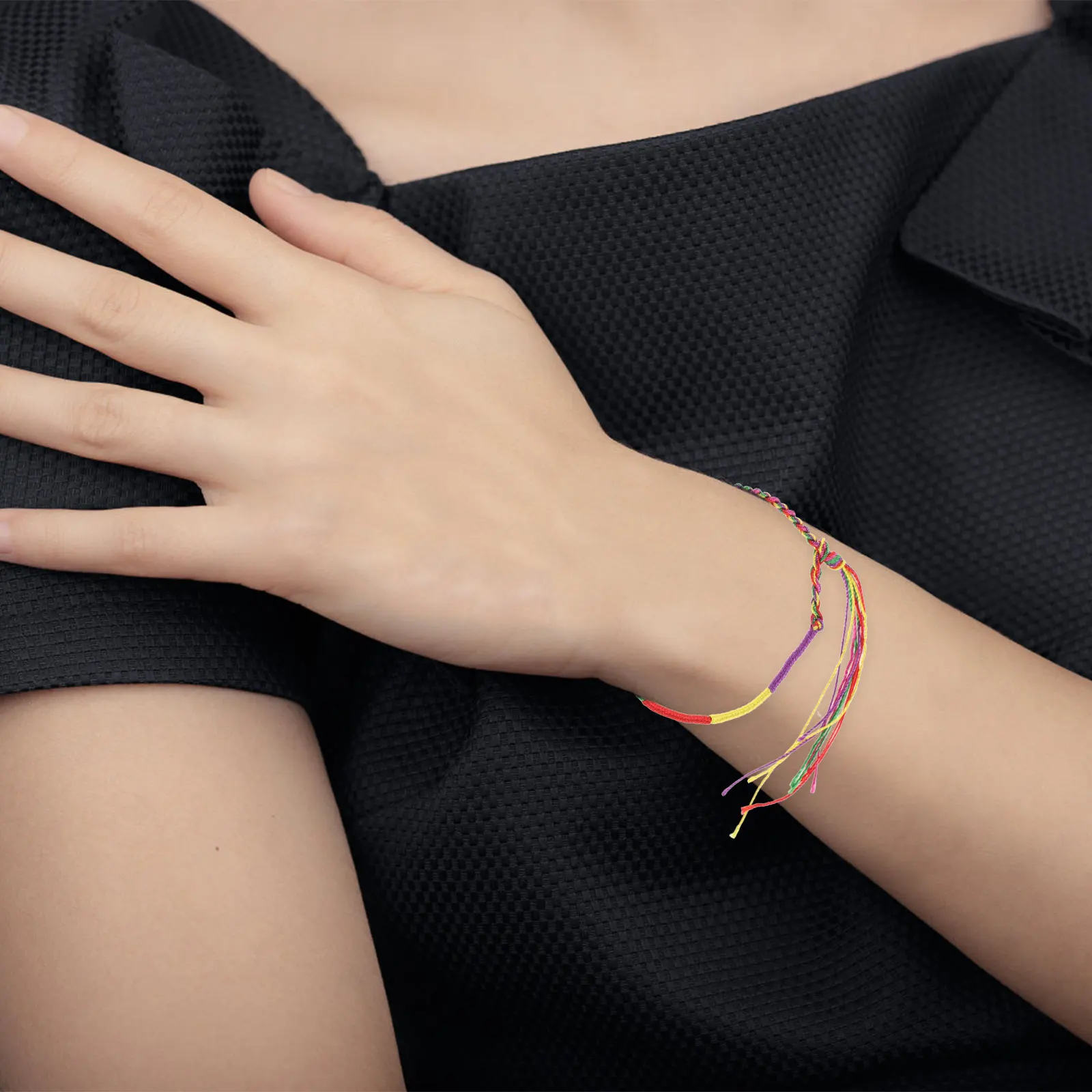 100Pcs Colorful Handmade Braided Friendship Bracelets Chic Ethnic Thread Jewelry for Wrist Ankle
100Pcs Colorful Handmade Braided Friendship Bracelets Chic Ethnic Thread Jewelry for Wrist Ankle