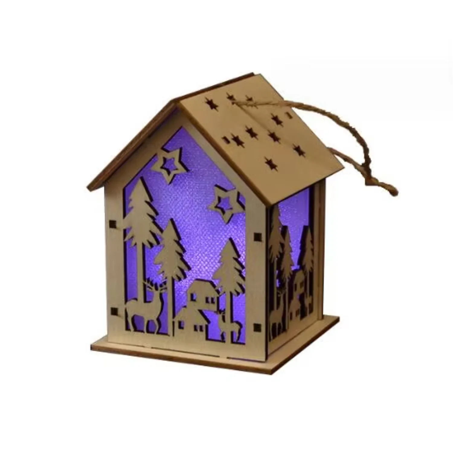 Christmas glow small wooden houses, snow houses, Christmas tree hanging decorations DIY
Christmas glow small wooden houses, snow houses, Christmas tree hanging decorations DIY