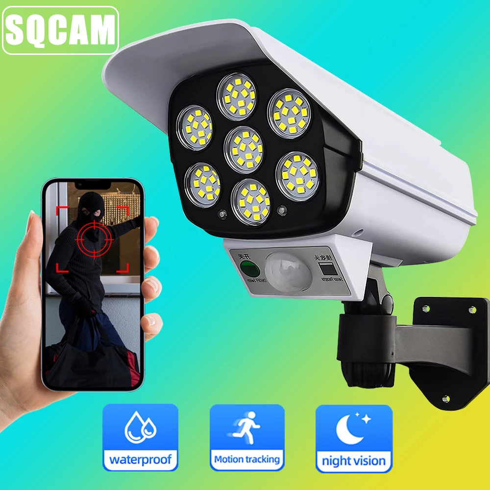 77 Led solar camera with motion sensor light outdoor wifi solar camera security cameras dummy IP65 Waterproof for street
77 Led solar camera with motion sensor light outdoor wifi solar camera security cameras dummy IP65 Waterproof for street