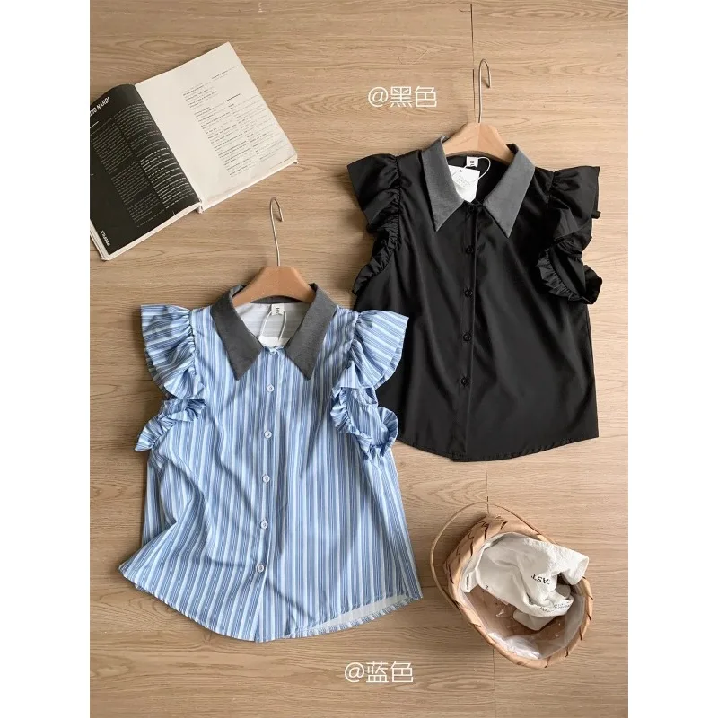 Dress Sets College Striped Shirt Small Flying Sleeve Bow Slim Fit T-Shirt Student Skinny High Waist Cake Short Skirt Two Pack
Dress Sets College Striped Shirt Small Flying Sleeve Bow Slim Fit T-Shirt Student Skinny High Waist Cake Short Skirt Two Pack