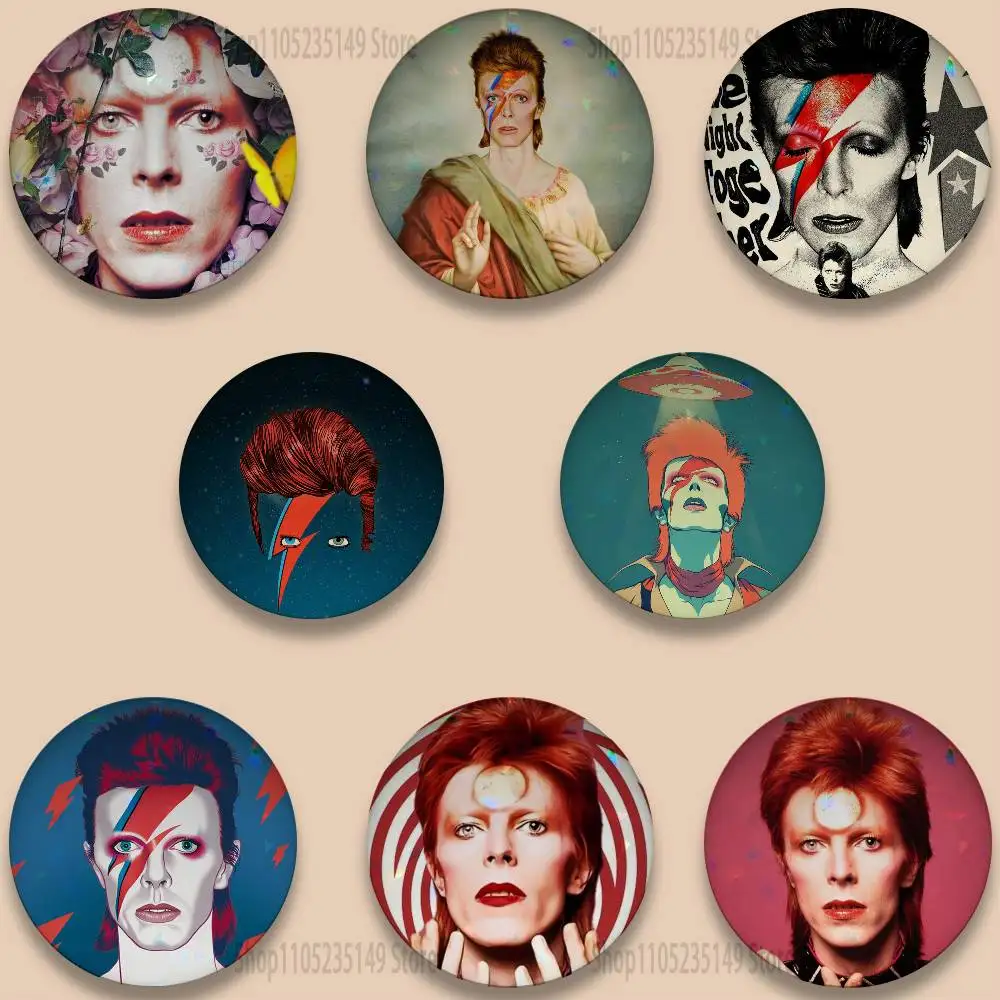Singer D-David Bowie Tinplate Coin Badges Personalized Handmade Round Brooches Photo Text Graphic Pins Accessory Gift for Friend
Singer D-David Bowie Tinplate Coin Badges Personalized Handmade Round Brooches Photo Text Graphic Pins Accessory Gift for Friend