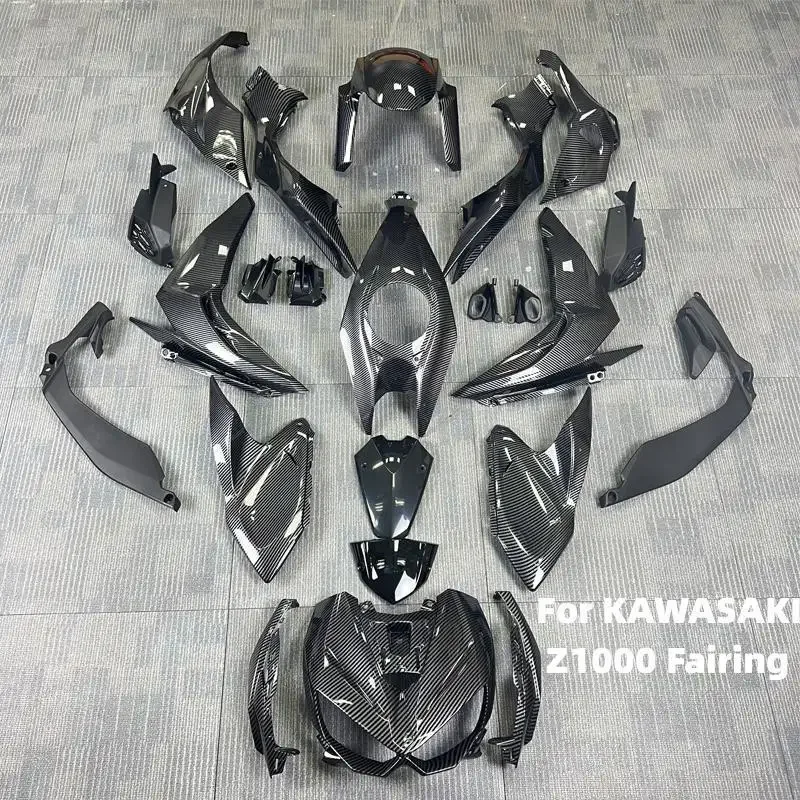 Kit de carenado de protección completa para motocicleta, protector solar de plástico ABS, impermeable, para Kawasaki Z1000, 2014
Kit de carenado de protección completa para motocicleta, protector solar de plástico ABS, impermeable, para Kawasaki Z1000, 2014