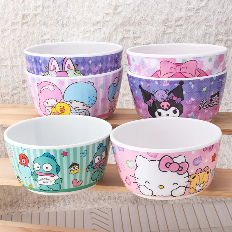 Cartoon Bowl Sanrio Hello Kitty Soup Bowl Creativity Tableware Anti-drop Anti-scald Instant Noodle Bowl Party Household for Gift
Cartoon Bowl Sanrio Hello Kitty Soup Bowl Creativity Tableware Anti-drop Anti-scald Instant Noodle Bowl Party Household for Gift