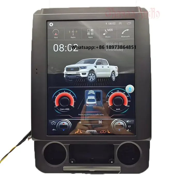 Автомобильный видео-радио, замена 12,1 дюйма, Android12, GPS для Ford F150 2015-2020, автомобильный DVD-плеер, аудио, стерео, мультимедиа
Автомобильный видео-радио, замена 12,1 дюйма, Android12, GPS для Ford F150 2015-2020, автомобильный DVD-плеер, аудио, стерео, мультимедиа