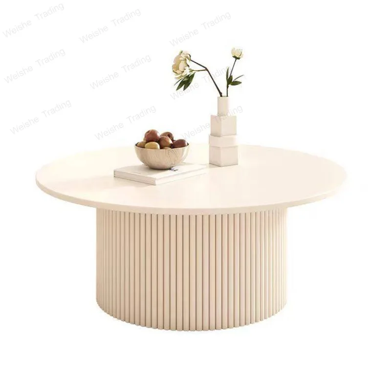 Cream style slate coffee table simple modern small apartment round small coffee table small low table
Cream style slate coffee table simple modern small apartment round small coffee table small low table