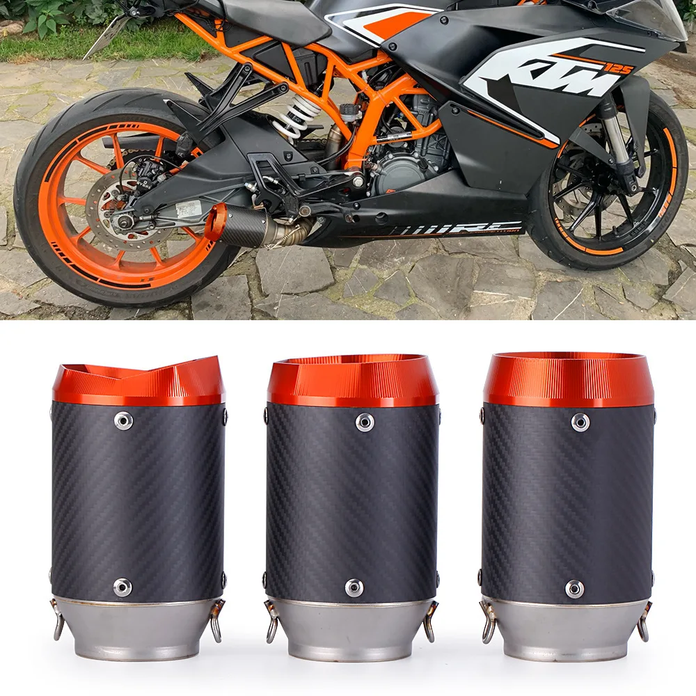 Locomotive universal exhaust modification orange cover series NINJA300 DUKE R3 carbon fiber tail exhaust pipe
Locomotive universal exhaust modification orange cover series NINJA300 DUKE R3 carbon fiber tail exhaust pipe