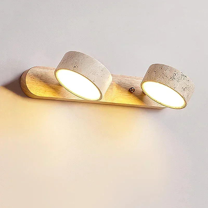 Yellow Travertine Wood LED Wall Light Japanese Wabi Sabi Home Decoration Bathroom Washtable Dressing Table Mirror Front Lamps
Yellow Travertine Wood LED Wall Light Japanese Wabi Sabi Home Decoration Bathroom Washtable Dressing Table Mirror Front Lamps